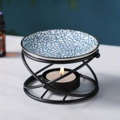 Ceramic Incense & Candle Holder